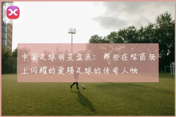 中国足球明星盘点：那些在绿茵场上闪耀的爱踢足球的传奇人物